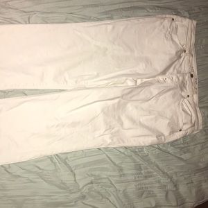 White jeans